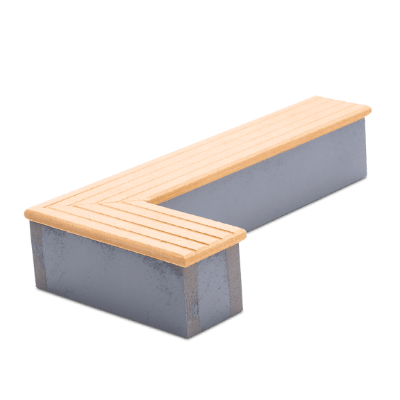 Ollie Ramps Ollie Fingerboard Ramps - L Bench