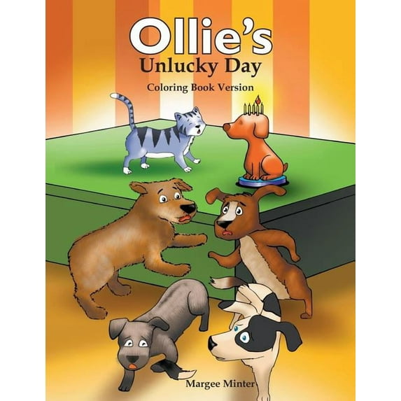 Ollie's Unlucky Day (Coloring Book Version), (Paperback)
