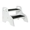 thumbnail image 1 of Ollieroo Anti-Slip Step Stool, Bamboo White, 1 of 9