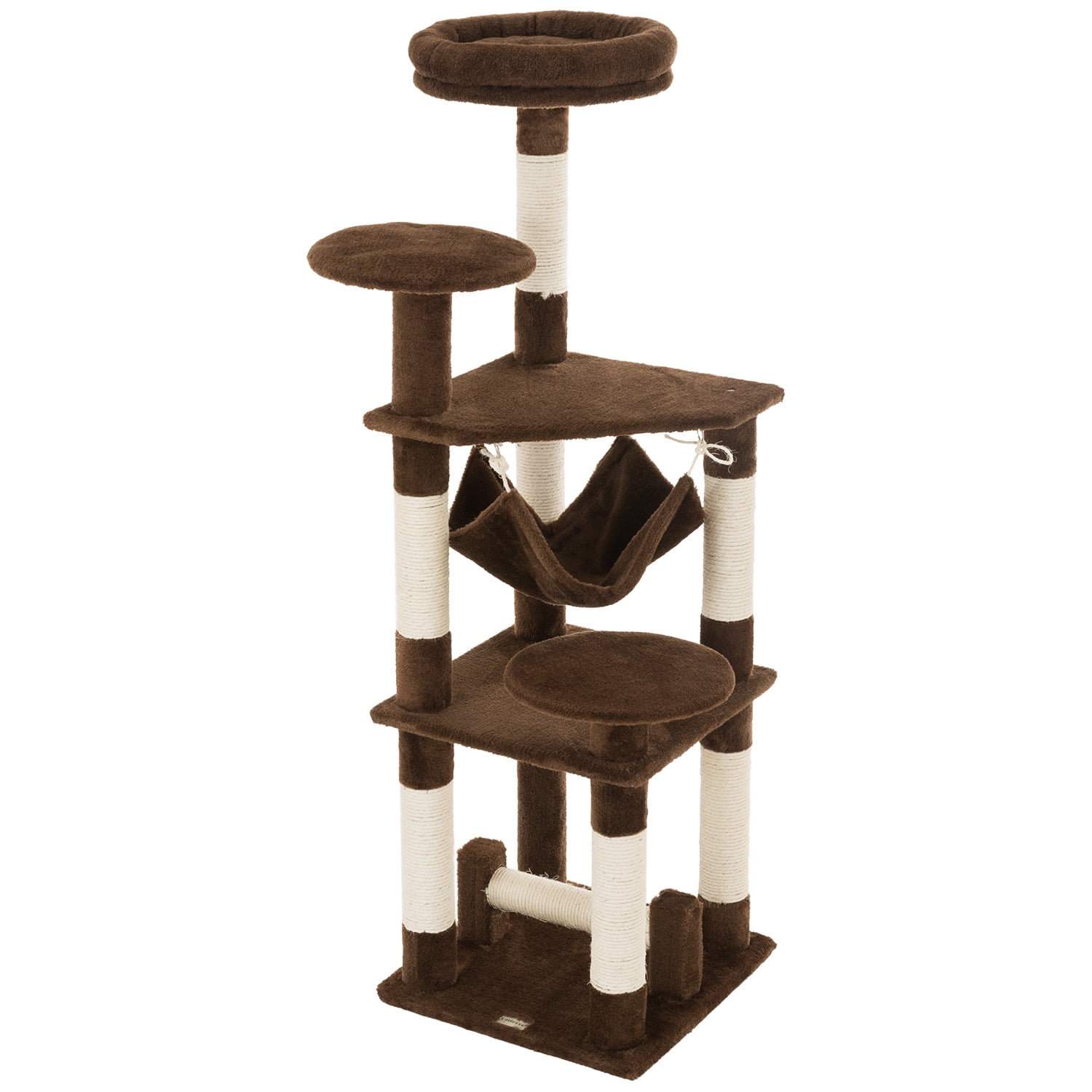 Ollieroo 52'' Cat Tree Tower Condo Furniture Scratching Post House