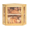 thumbnail image 1 of Ollieroo Bamboo Save Space On Your Kitchen Counter Large Capacity Bread Box, 1 of 7