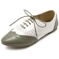 thumbnail image 1 of Ollio Women's Shoes Classic Lace Up Dress Low Flat Heels Oxfords M1914, 1 of 6