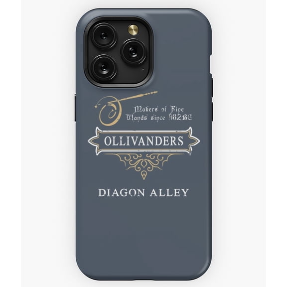 Ollivanders Makers of Fine Wands Since 382 BC A8571 Phone Case for iPhone 11 to 17 Pro Max