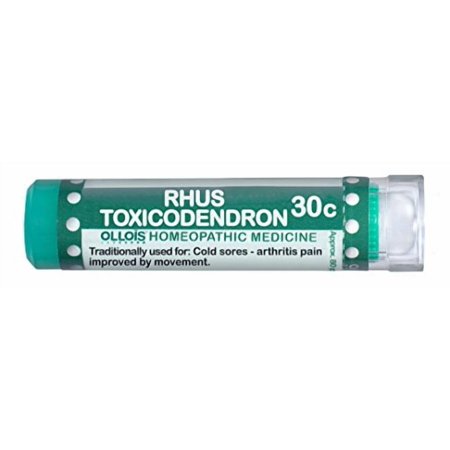 Ollois Homeopathics Organic Lactose Free Rhus Toxicodendron 30C 80 Pellet