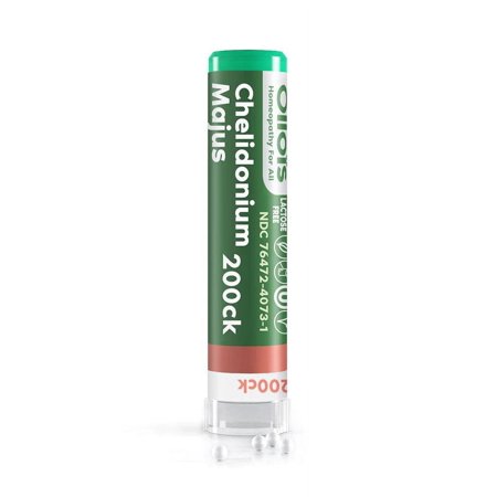 Ollois Homeopathics Chelidonium Majus 200ck Organic & Lactose-Free 80 Pellet