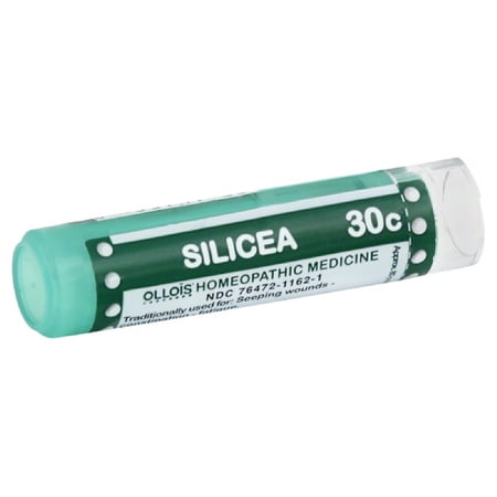Ollois Silicea 30C Pellets, Open Wound, Constipation & Fatigue Relief, 80 Ct