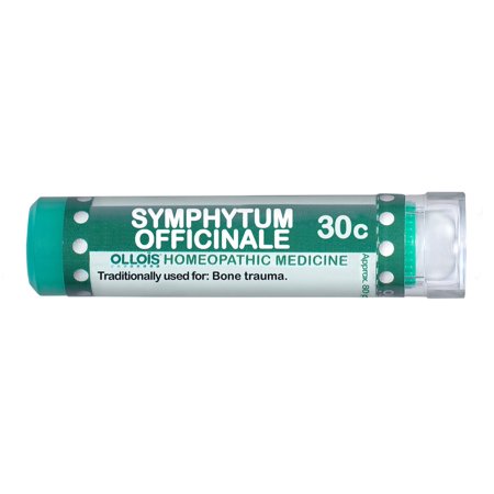Ollois Symphytum Officinale 30C Pellets, Bone Trauma Relief, 80 Ct