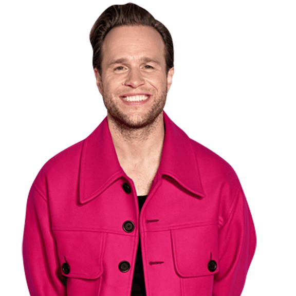 Olly Murs (Pink Jacket) Half Body Buddy Cutout
