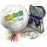 Ollyball Glow Party Inflatable Ball, Glow-in-the-Dark with LED Blacklight, 12" For All Ages
