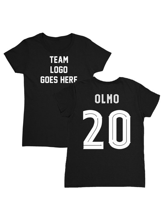 Olmo Inspired 20 Jersey Style Barcelona Tribute T-Shirt