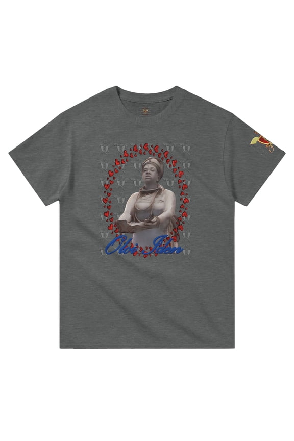 Oloi Iden Heavyweight T-Shirt - Graphite Heather, S