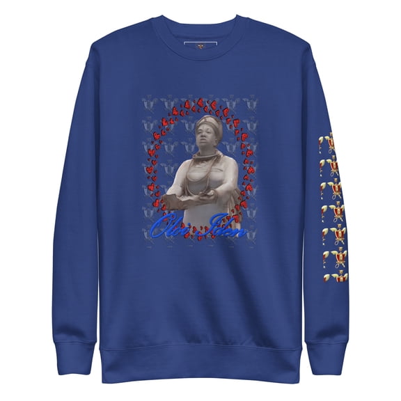 Oloi Iden Unisex Premium Sweatshirt - Team Royal, 3XL