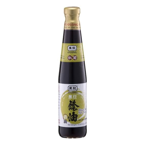 Olong Black Bean Soy Sauce 13.53 fl oz (Pack of 12)