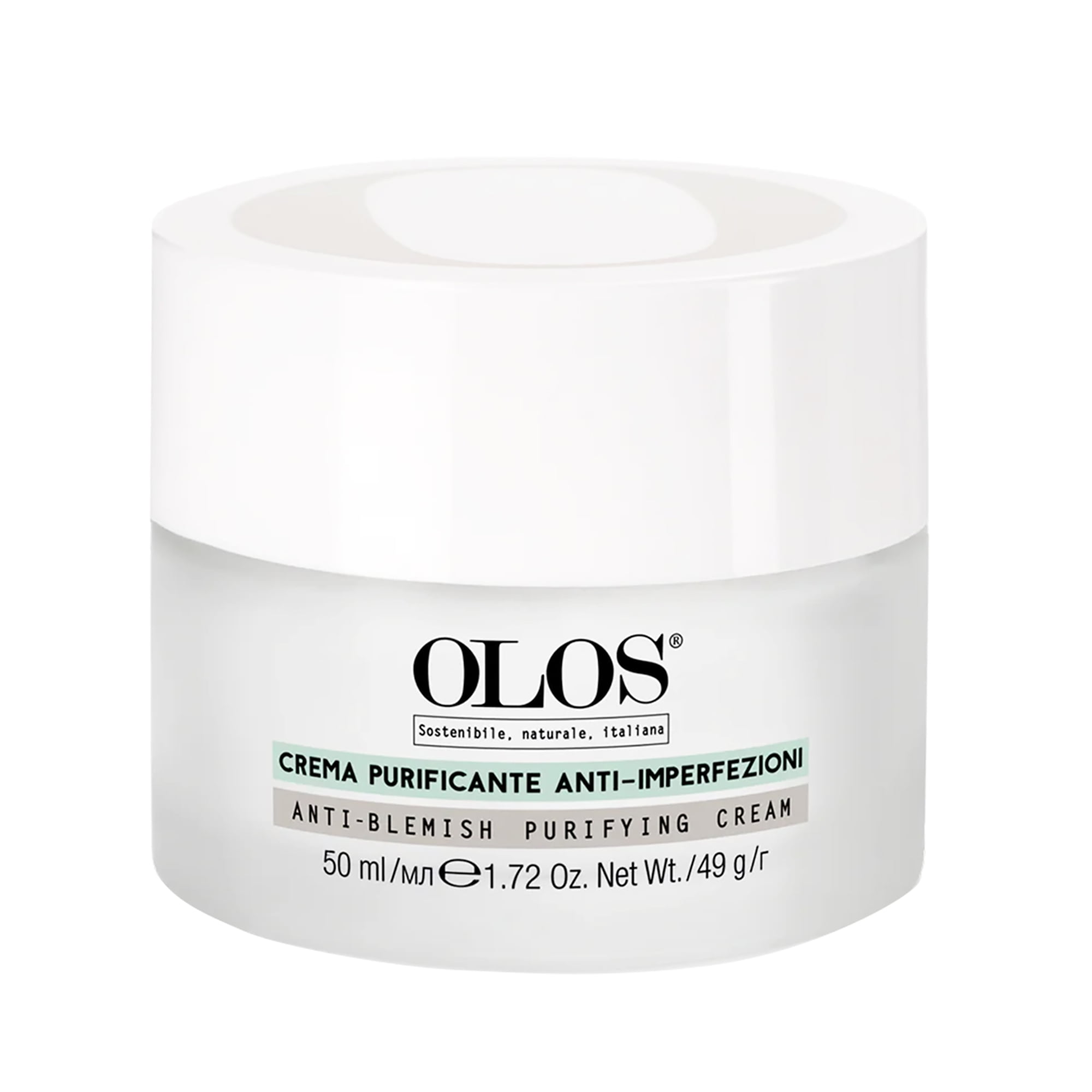 Olos Anti-Blemish Purifying Face Cream, Acne Treatment Cream, 1.7 oz