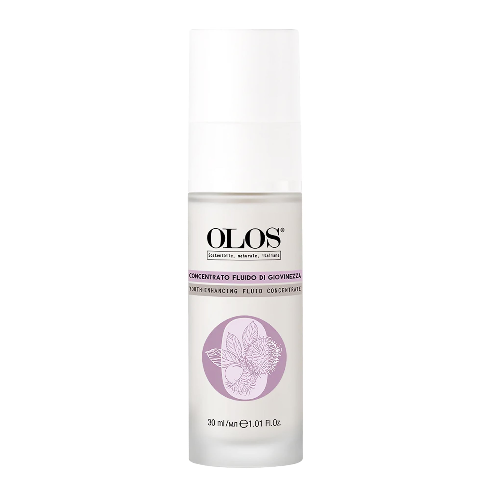 Olos Youth-Enhancing Fluid Concentrate, Skin Tightening Face Serum, 1.01 oz