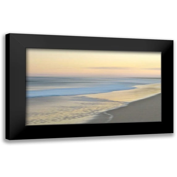 Olsen, Maggie 14x10 Black Modern Framed Museum Art Print Titled - Pastel Horizon