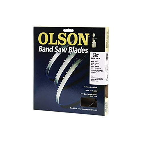 Olson Band Saw Blade Hard Edge 93-1/2 " Long X 1/4 " W 6 Tpi