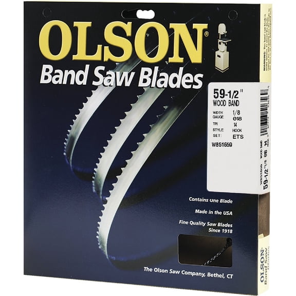Olson Saw Olson Band Saw Blade — Heavy-Duty Construction, Professional Use