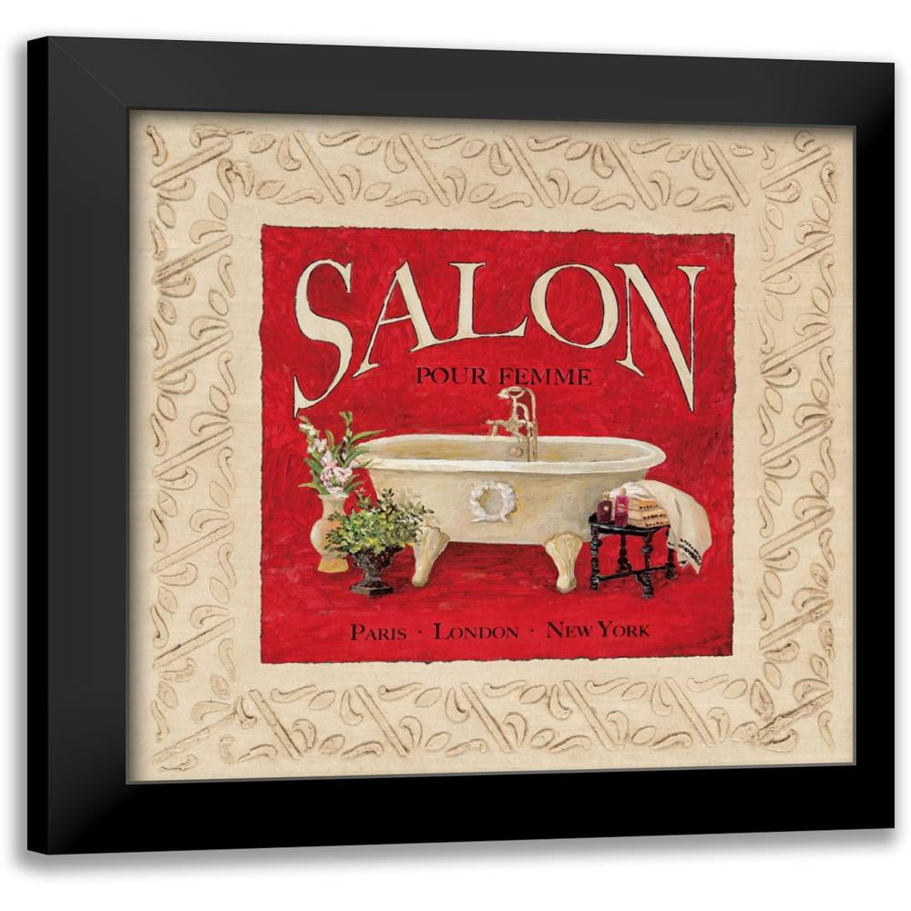 Olson, Charlene 15x15 Black Modern Framed Museum Art Print Titled ...