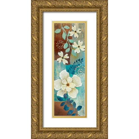 Olson, Charlene 7x14 Gold Ornate Wood Framed with Double Matting Museum Art Print Titled - A New Day II