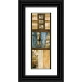 thumbnail image 1 of Olson, Norm 11x24 Black Ornate Wood Framed with Double Matting Museum Art Print Titled - Northern Wood I, 1 of 4