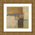 thumbnail image 1 of Olson, Norm 15x15 Gold Ornate Wood Framed with Double Matting Museum Art Print Titled - Organic Fundamentals II, 1 of 4