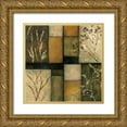 thumbnail image 1 of Olson, Norm 26x26 Gold Ornate Wood Framed with Double Matting Museum Art Print Titled - Autumn Detail II, 1 of 4
