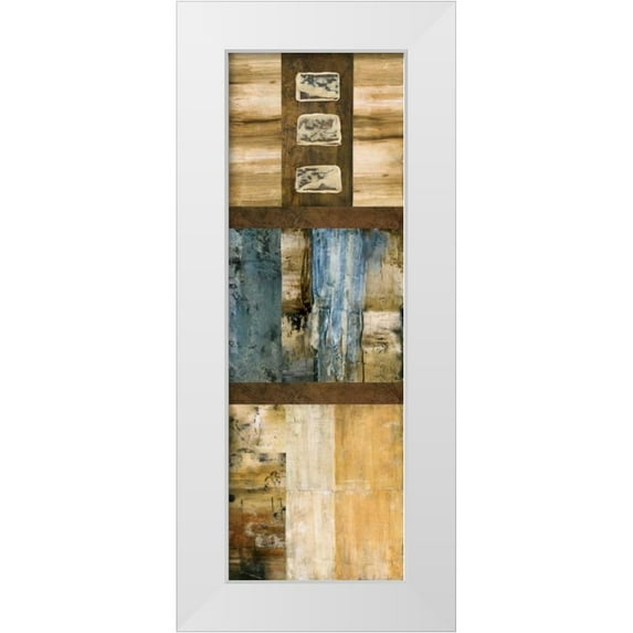 Olson, Norm 9x18 White Modern Wood Framed Museum Art Print Titled - Northern Wood I