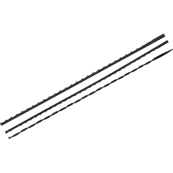 Olson Plain End Scroll Saw Blade Assortment - Single Pack Heavy-Duty Construction, Professional Use