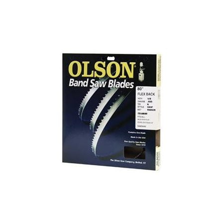 Olson Band Saw Blade Hard Edge 80 " Long X 1/8 " W 14 Tpi
