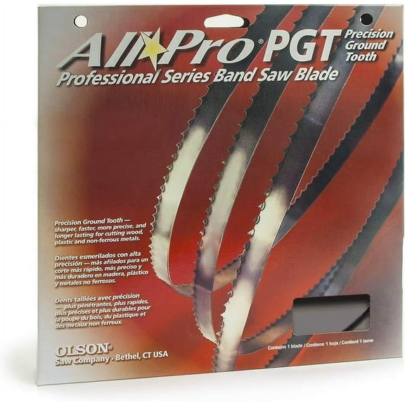 Olson Saw APG75411 3/4 by 0.032 by 111-Inch All Pro PGT Band 3 TPI Hook Saw Blade