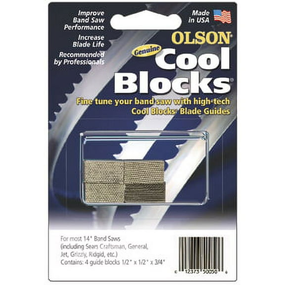 Olson Saw Band Saw Accessory Cool Blocks 12"SEARS TTB