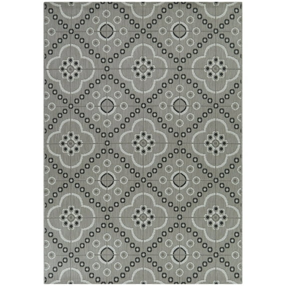 Olson Transitional Trellis Area Rug