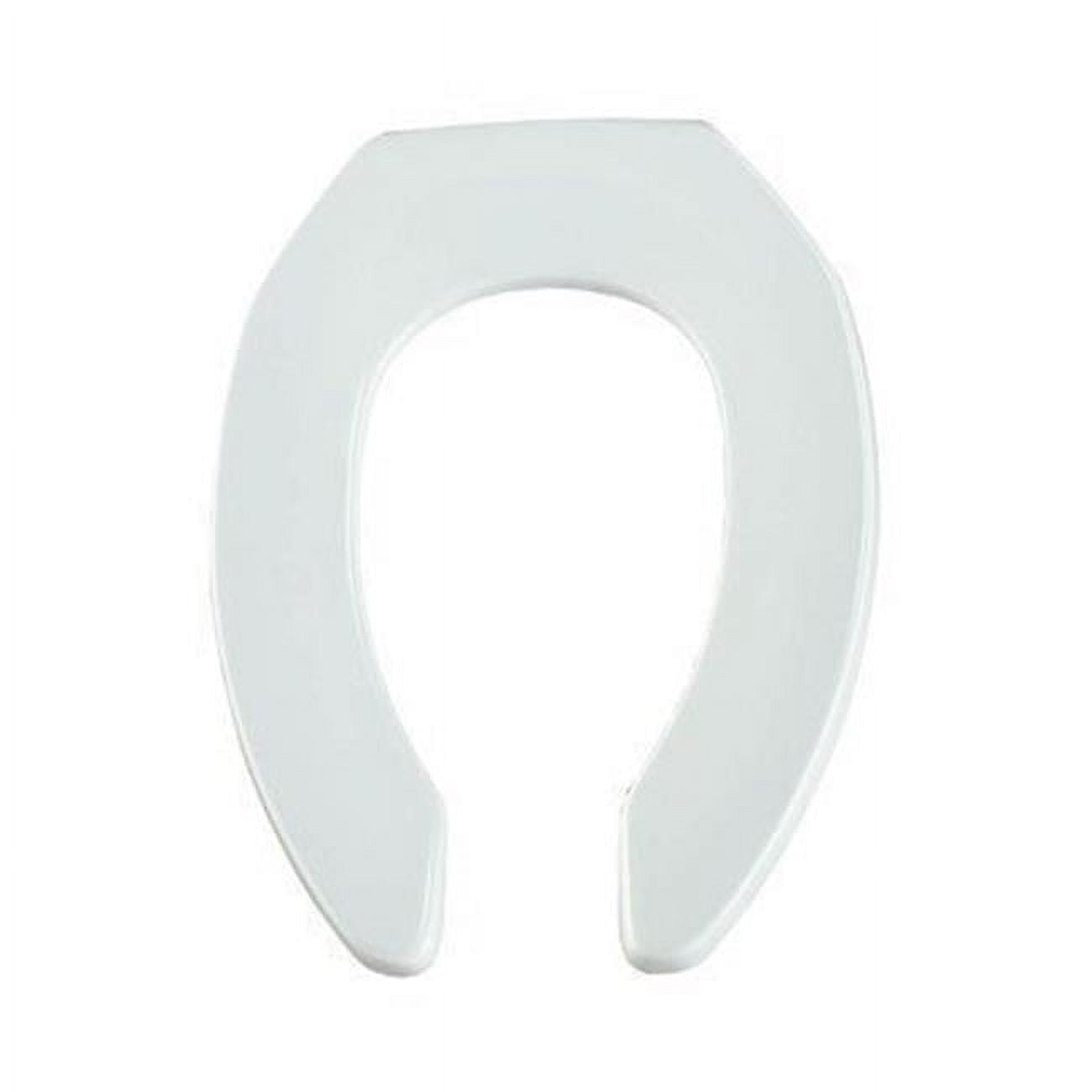 Olsonite 10SSCTFR Commercial Plastic Elongated Toilet Seat, White