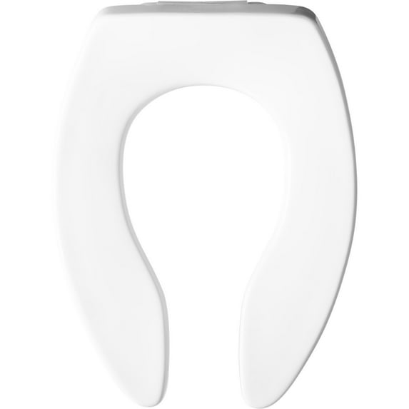 Olsonite 95CT Commercial Plastic Elongated Toilet Seat, White