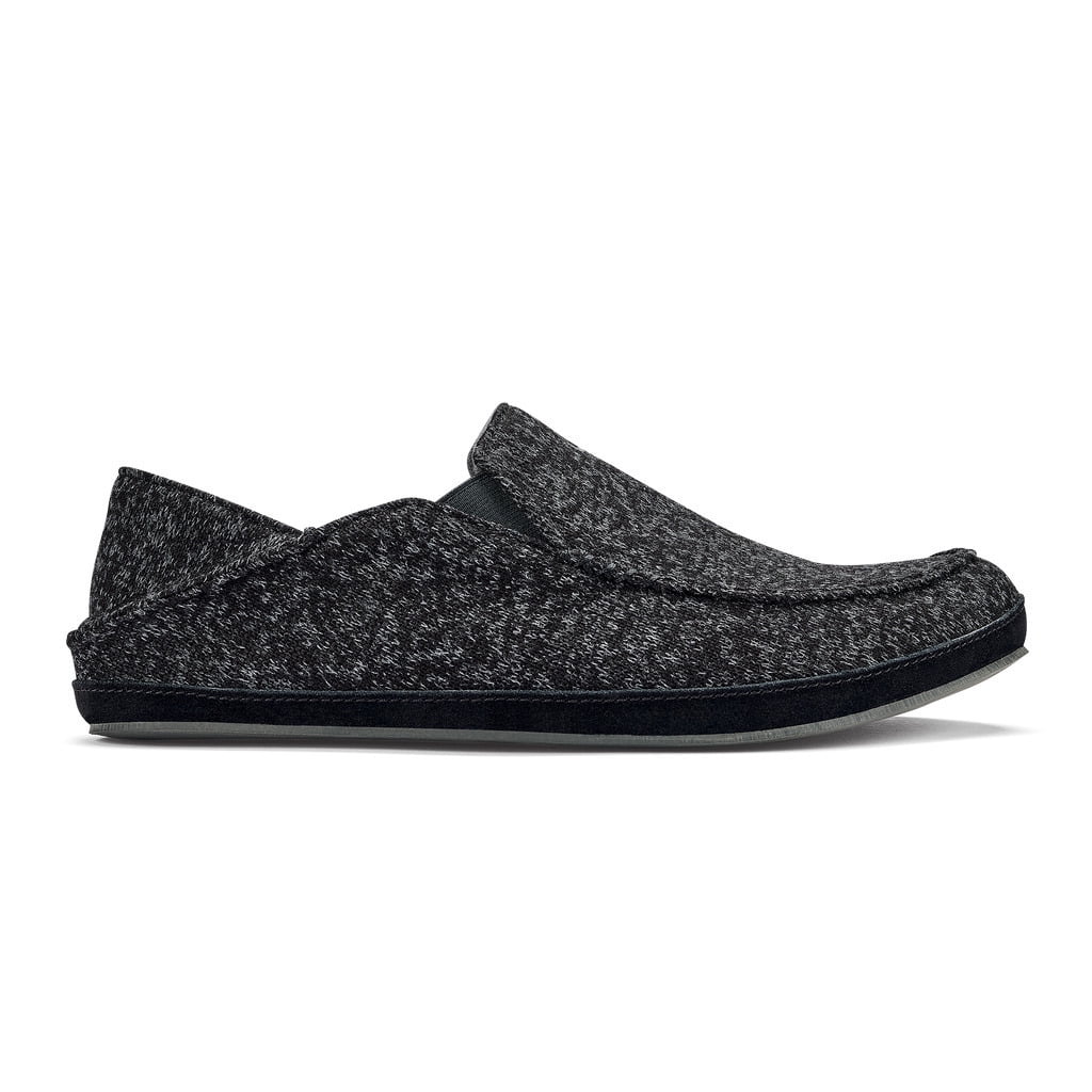 Olukai Moloa Hulu Black/Black Slippers - Men\'s 7 / EU 40 - NWB Moloā Hulu Men main image 3