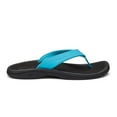 thumbnail image 1 of OluKai Womens Ohana Flip Turquoise/Onyx - 20110-9ROX 5 Turquoise / Onyx, 1 of 4