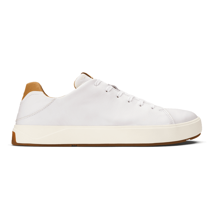 Lae Ahi Li Ili White Sneakers Leather Men's Olukai Lae'ahi Li 'ili