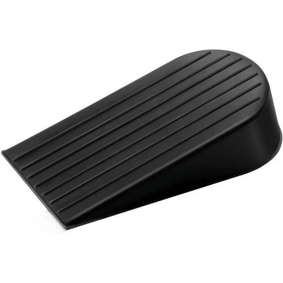 Olurrisa 1.9 Inches Big Door Stop for Floor Rubber Doorstop Wedge, Door Gaps and Prevent The Lock-Outs, Floor Sturdy Door Stopper for Heavy Duty Door Bottom of Door