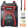 thumbnail image 1 of Olurrisa 2000 Watts Power Inverter Modified Sine Wave Car LED Display , Portable AC Power Emergencies, Job Sites, Trucks Boats Off Grid RV Camping,12V to 115 Volts– ETL Approved, 1 of 9
