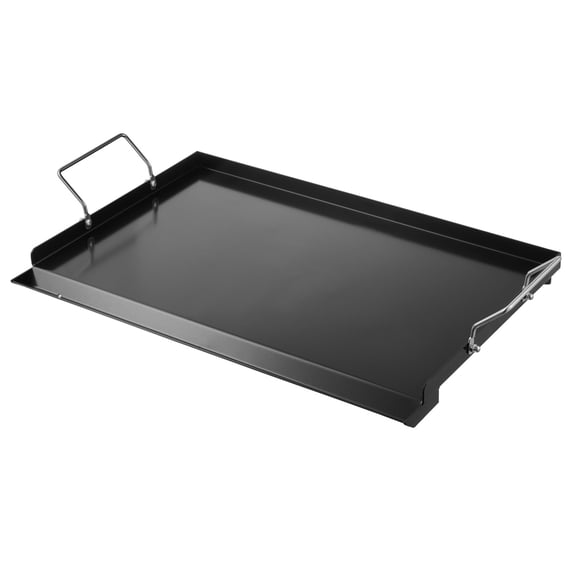 Olurrisa 24x16 in Flat Top Griddle Carbon Steel Universal BBQ Grill Pan Cookware