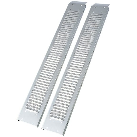 Olurrisa 69" L Loading Ramps, 960lbs Capacity Loading Ramps for Pickup Trucks, Steel Motorcycle Ramp, Dirt Bike Ramp for Truck, Lawn Mower, Snowblower, ATV, Quad, Pack of 2 ,with 4pcs pedal