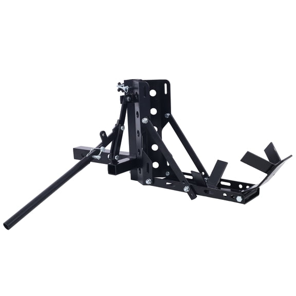 Olurrisa 800LBS Motorcycle Trailer Hitch Scooter Hauler Mount Rack 2" Motorcycle Tow Carrier Receiver Heavy Duty Steel