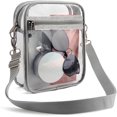thumbnail image 1 of Olurrisa Clear Bag for Stadium Events: Clear Crossbody Bag Purses for women, Girls Clear Handbags for Concerts Sports Fan, 1 of 5
