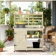 thumbnail image 1 of Olurrisa Potting Bench,Wooden Potting Bench, 1 of 7