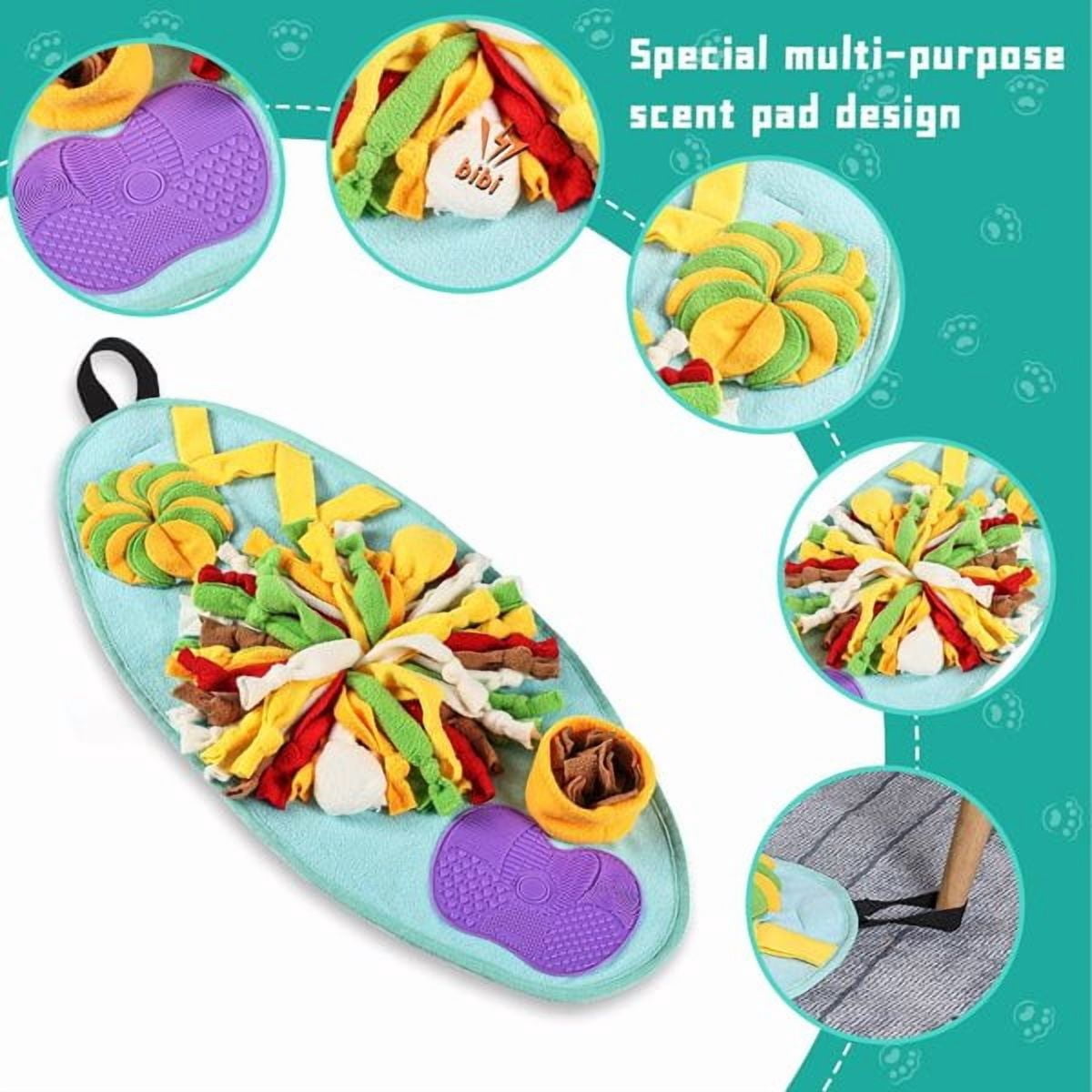 Olurrisa Snuffle Mat For Dogs & Cats: Dog Toy For Stress Relief & Smell Training Dog Snuff Pad Dog Interactive Toy Treat Dispenser, Boredom Relief