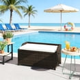 thumbnail image 1 of Olurrisa Storage Box,Outdoor Wicker Storage Bench, 1 of 7