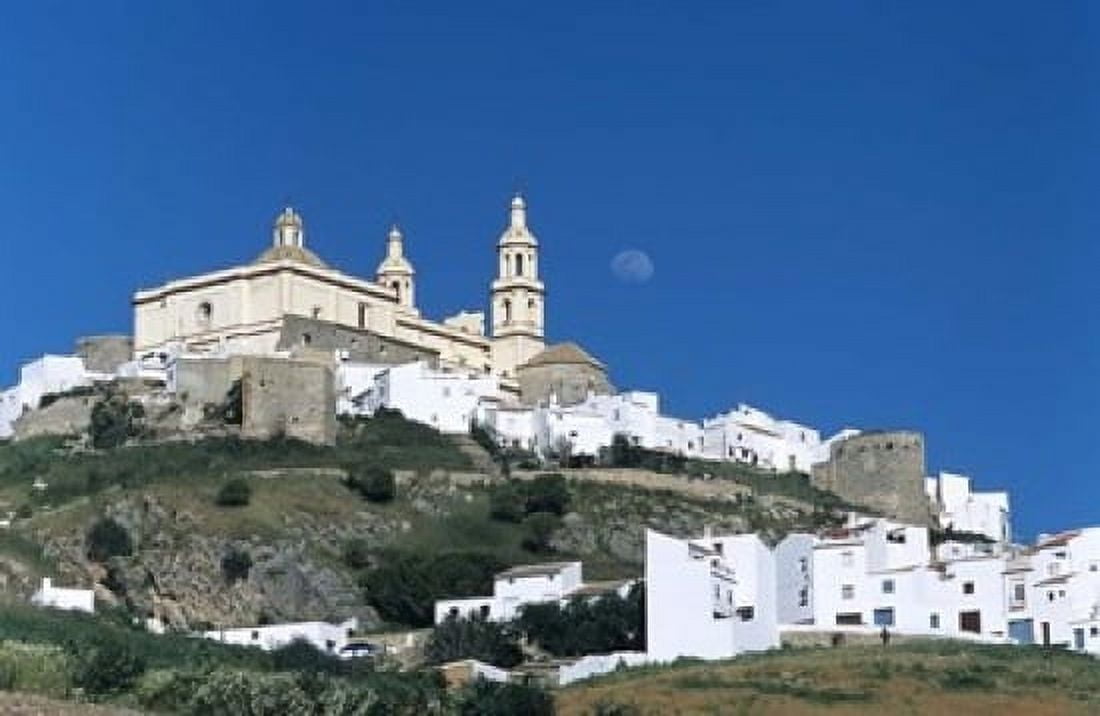 Olvera Andalusia Spain Canvas Art - David Barnes DanitaDelimont (18 x 12)