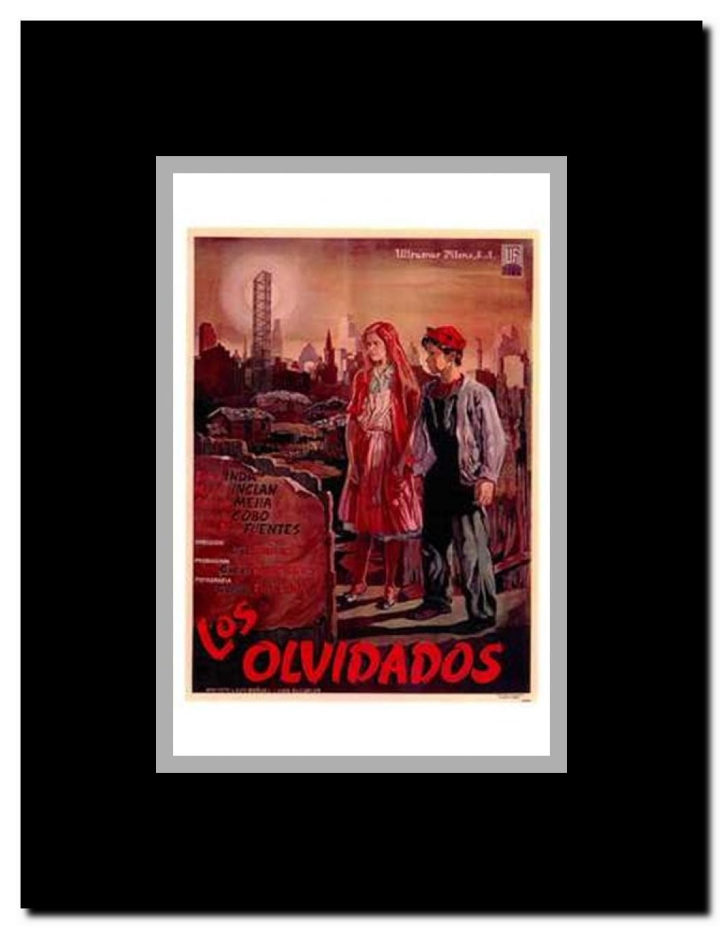 Olvidados Framed Movie Poster