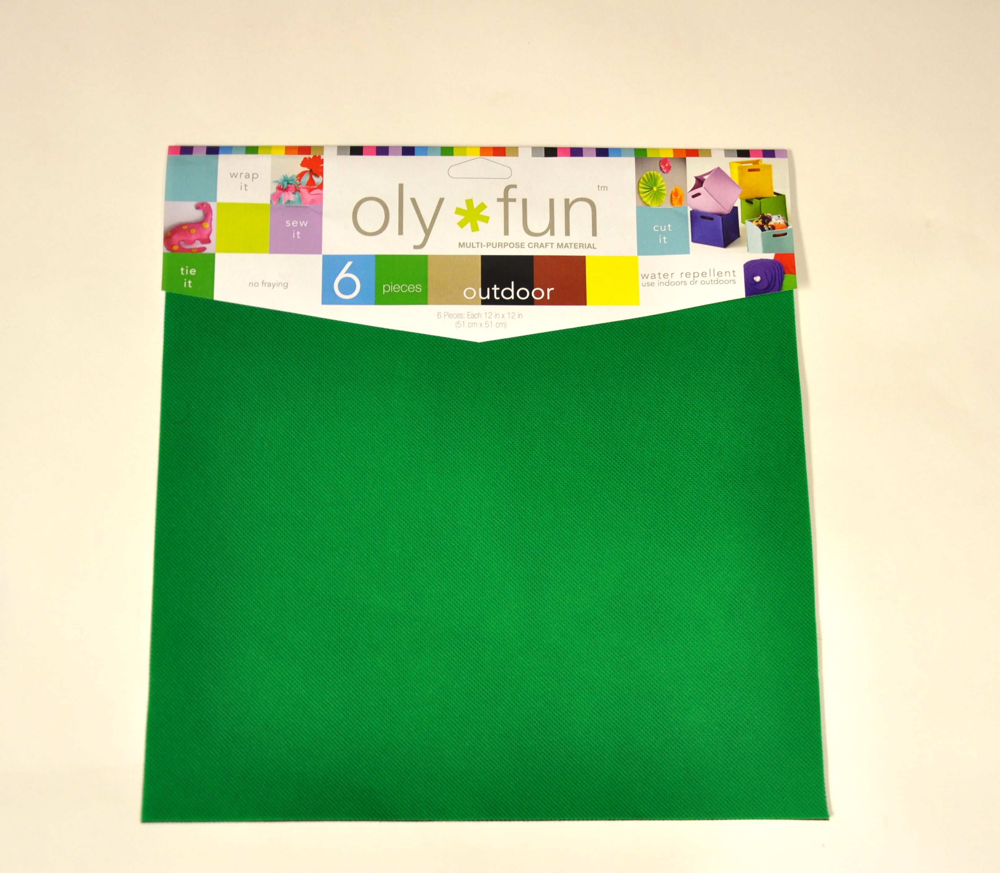 OlyFun MultiPurpose Polypropylene Fabric Craft Assortment 36 Pieces